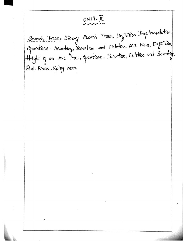 DS Unit 3 | PDF