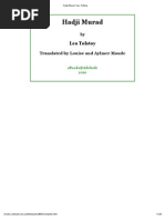 Download Hadji Murad _ Leo Tolstoy by Kazi Yakub SN99507832 doc pdf