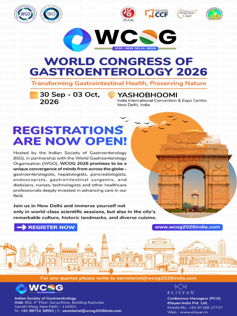 Registrations Are Now Open 1 - WCOG 2026 | PDF