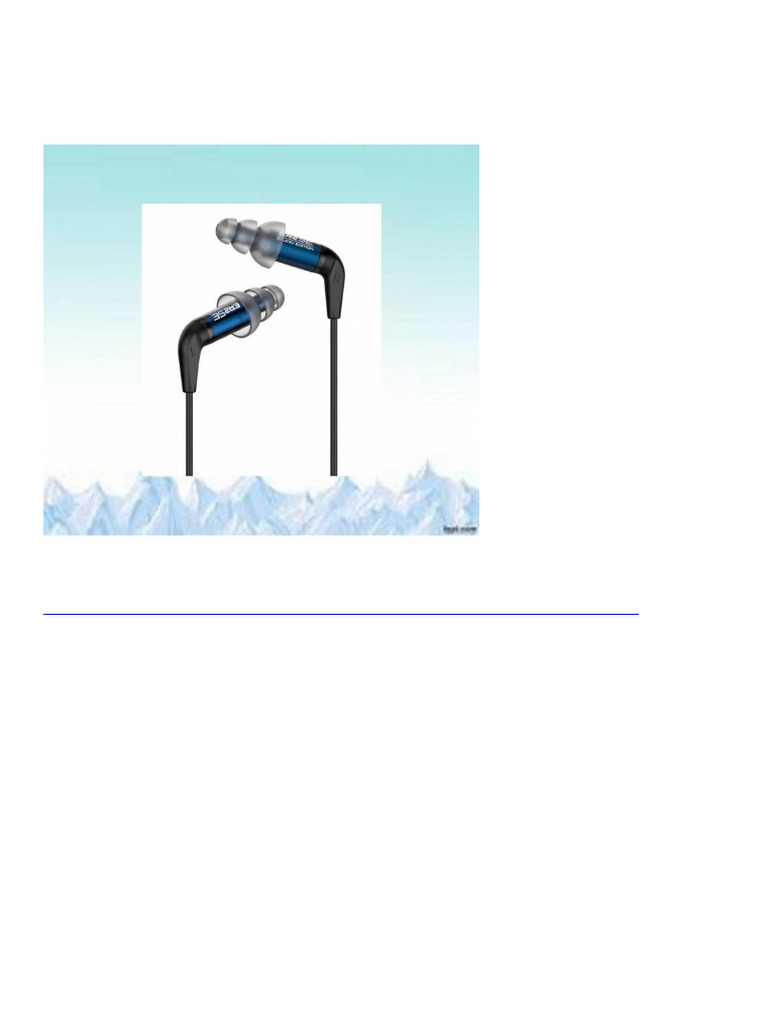 0131 Etymotic - ER2XR Blau | PDF