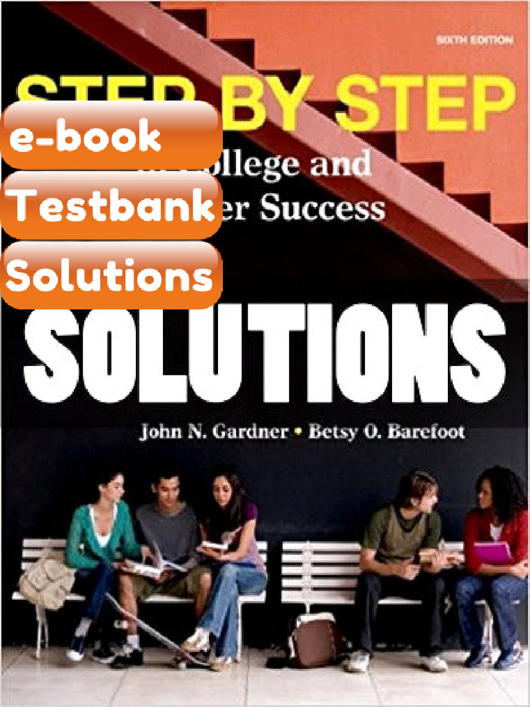 Step by Step to College and Career Success 6 Ed Gardner eBook ...