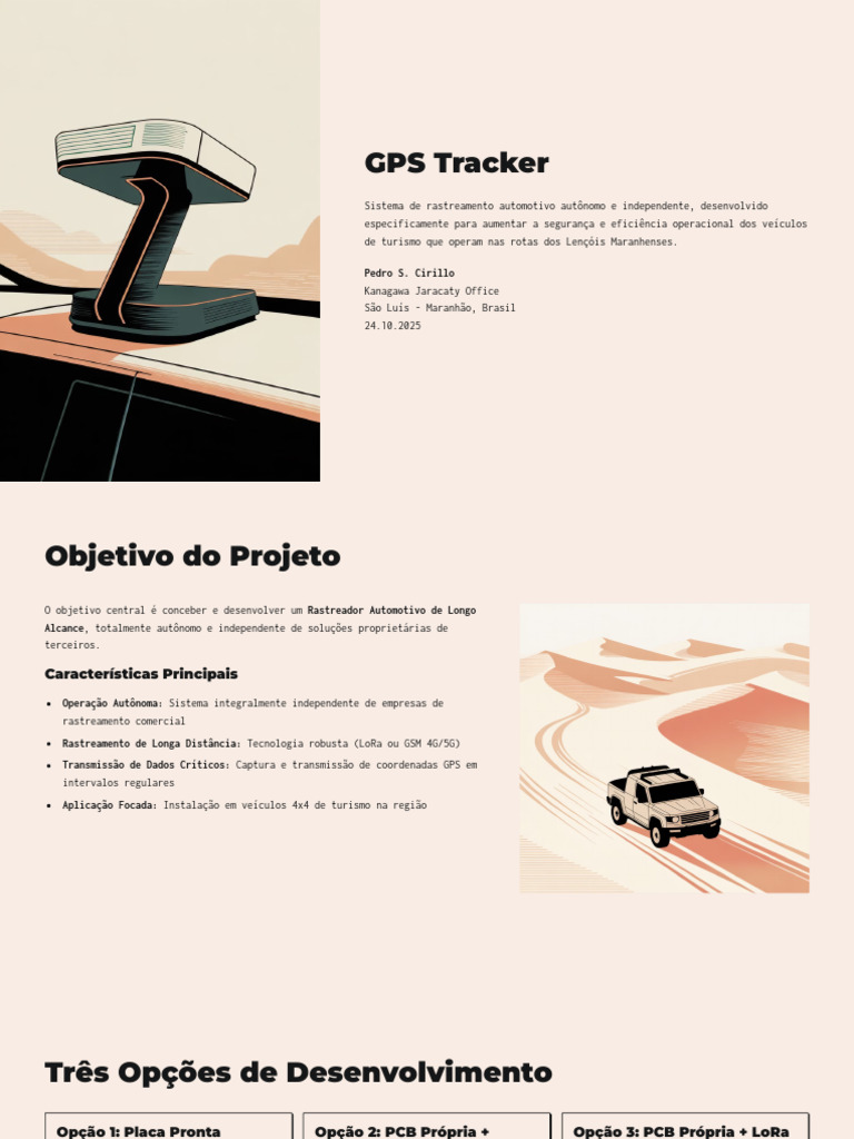 GPS Tracker | PDF | Rede de computadores | Ciência da Computação