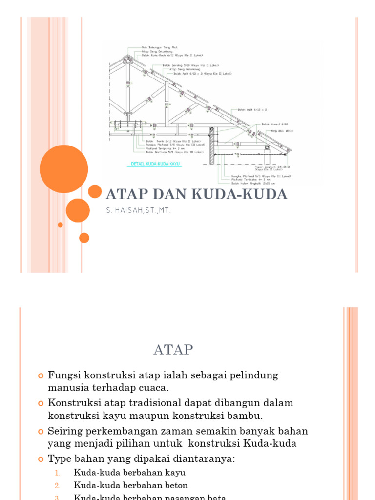 Struktur Atap Atau Dinding | PDF
