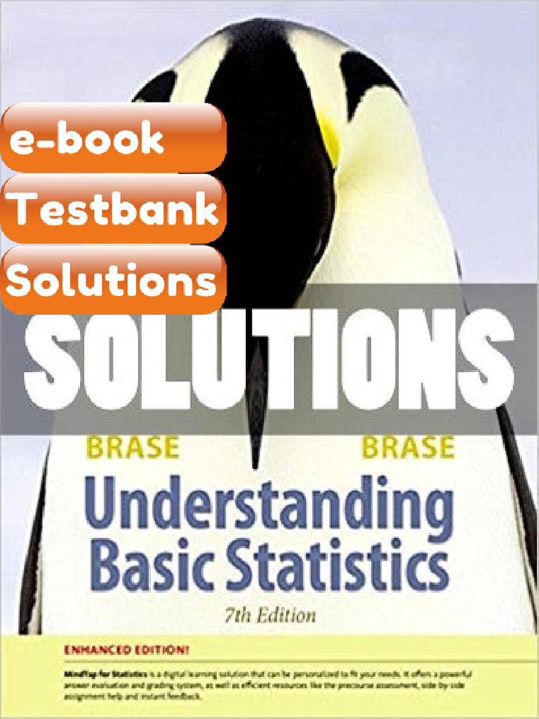 Understanding Basic Statistics Enhanced 7 Ed Brase eBook & Testbank ...