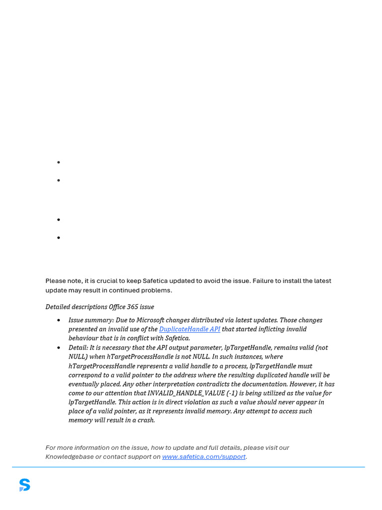 Safetica Official Statement Regarding Microsoft Protected View Issue ...