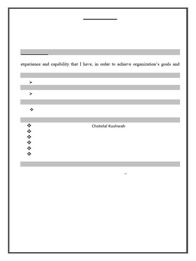 Prashant Resume | PDF