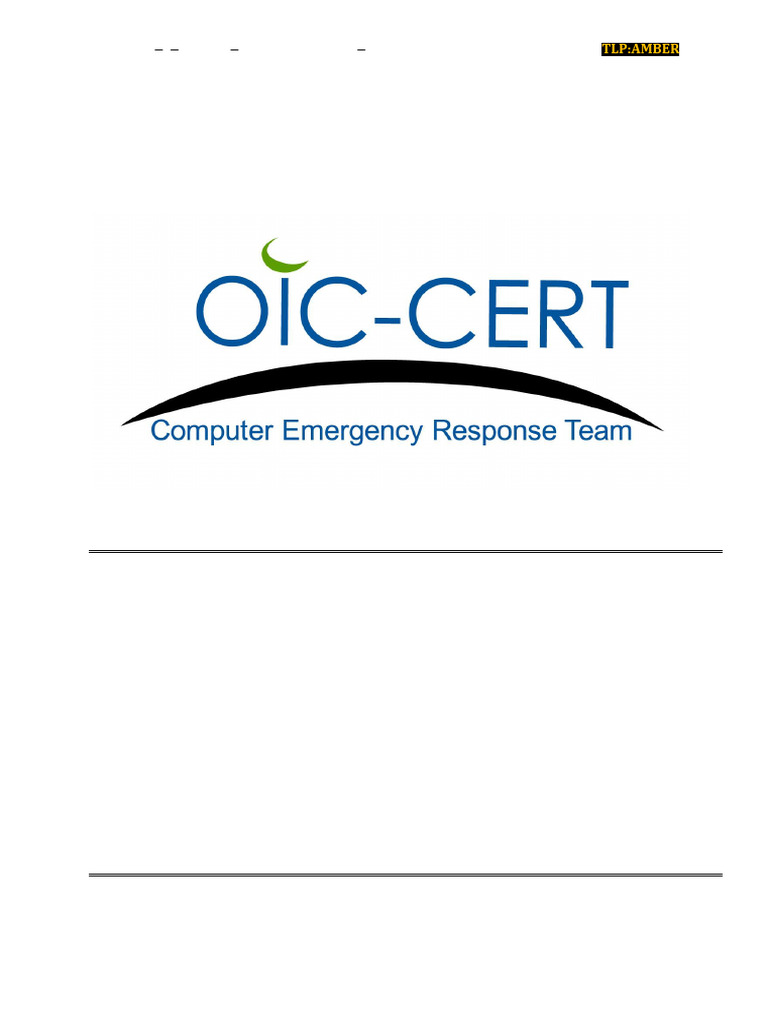 OIC-CERT Software Supply Chain Security Framework v1 250116 | PDF ...