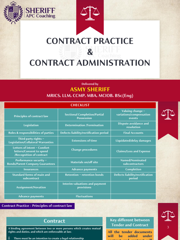 Contract Practice Part 1 5122022 | PDF | Business Law | Civil Law ...