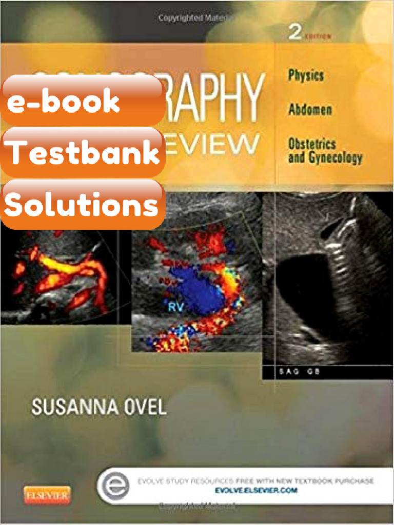 eBook & Testbank Sonography Exam Review Physics Abdomen Obstetrics and ...
