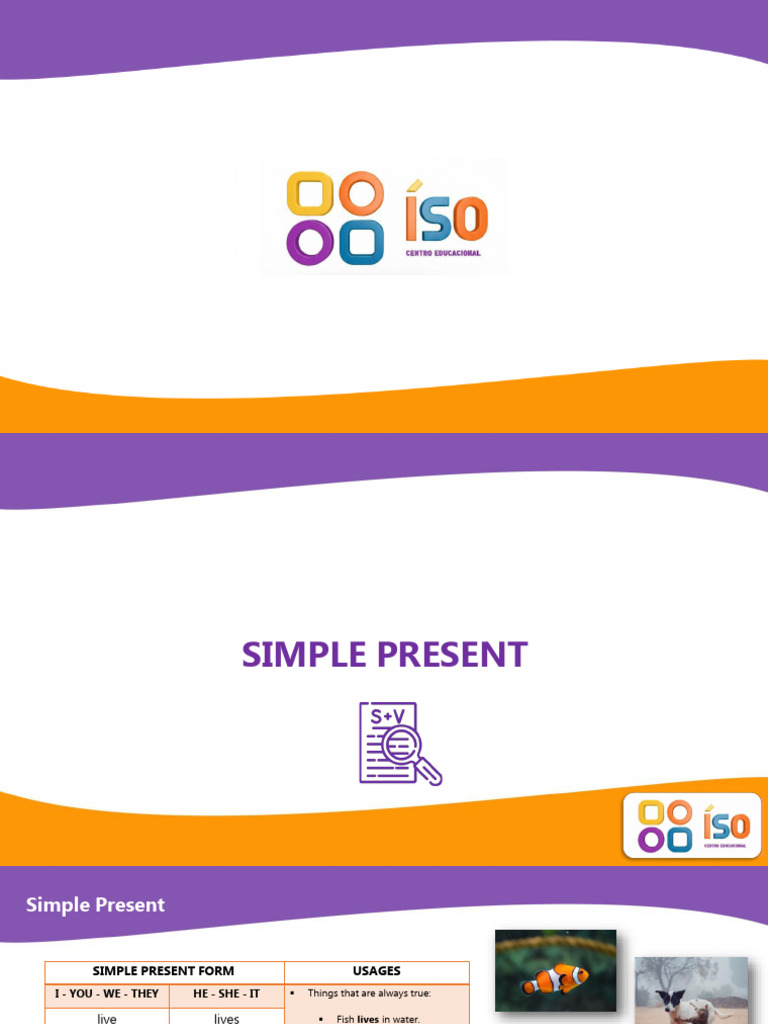 Simple Present - Power Point | PDF | English Language | Subject (Grammar)
