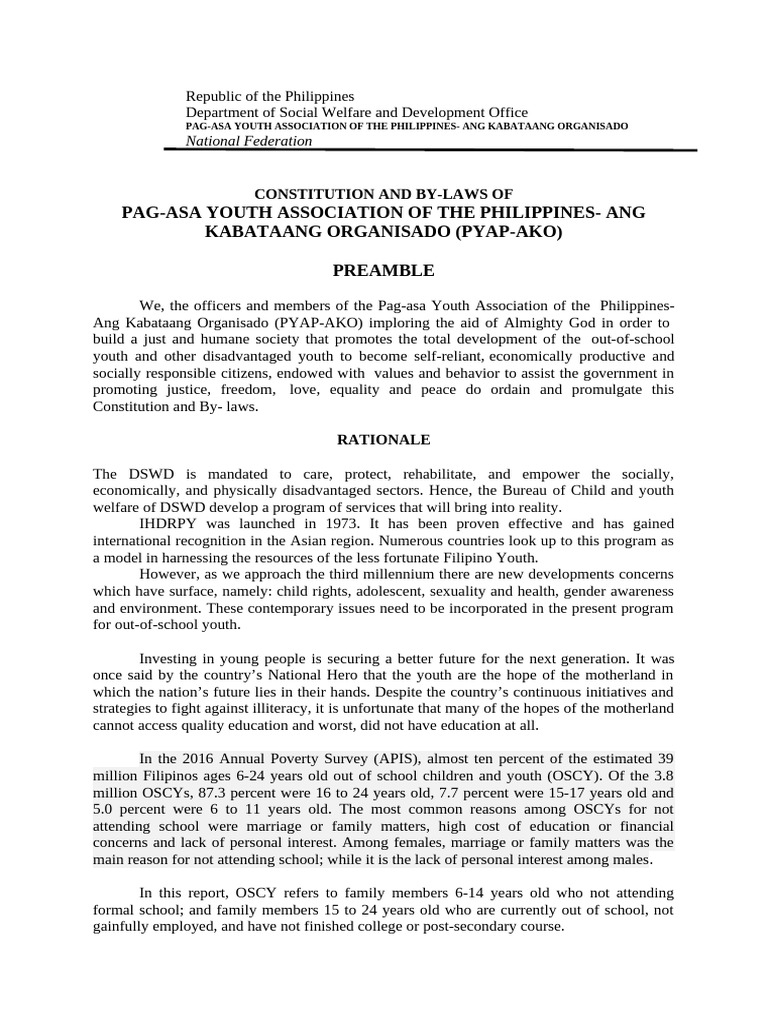 Pyap Cbl Final Draft | PDF | Presidents Of The United States | American ...
