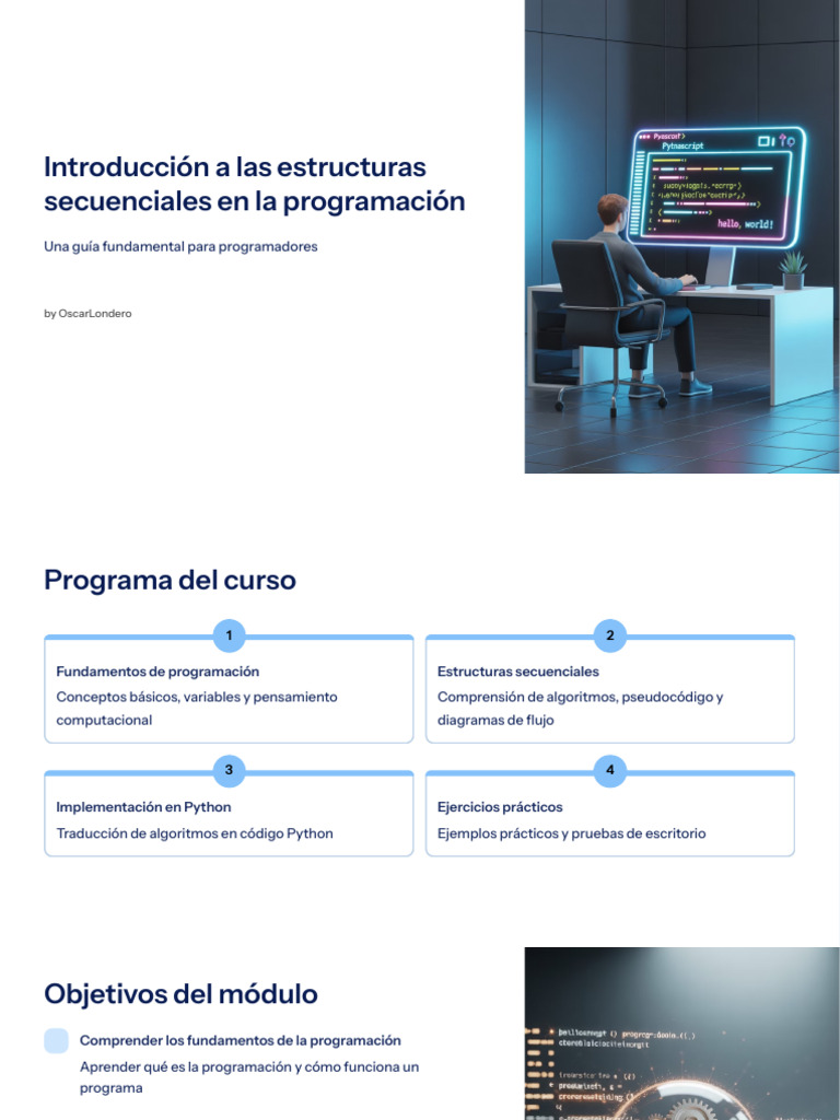 PDF Secuenciales - Programación I | PDF | Programa de computadora ...