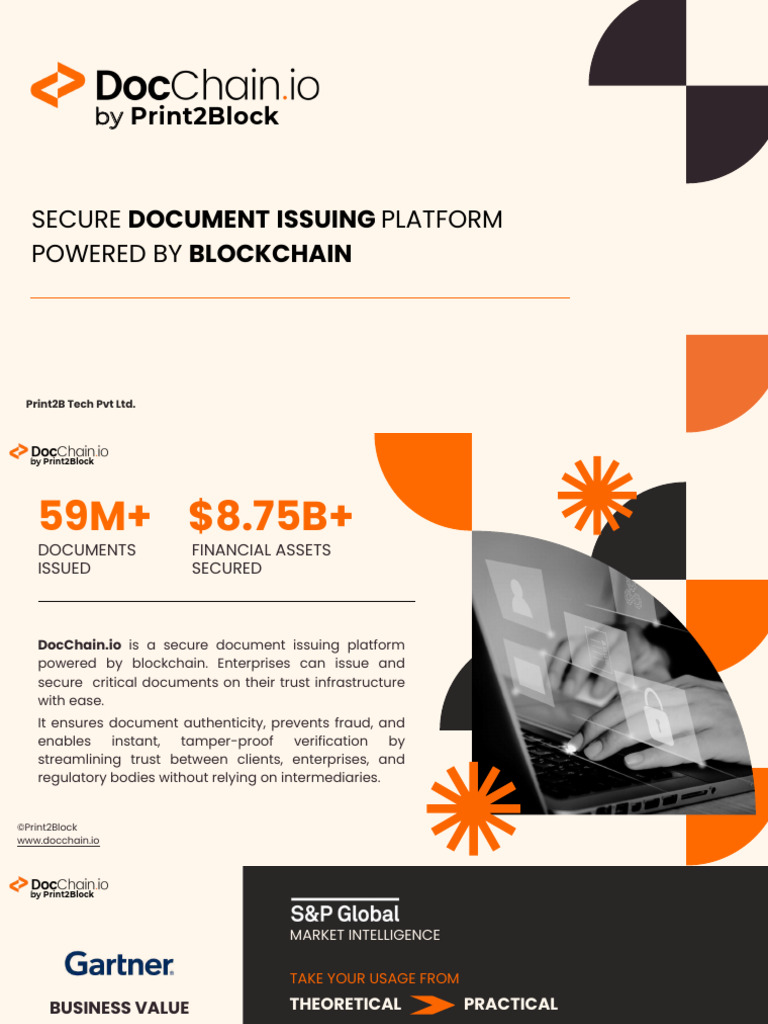 BOOKLET - Company Deck - DocChain - Io | PDF | Security Engineering ...
