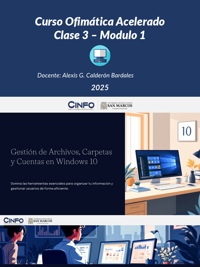 Stion de Archivos Carpetas y Cuentas en Windows 10 | PDF | Archivo de ...