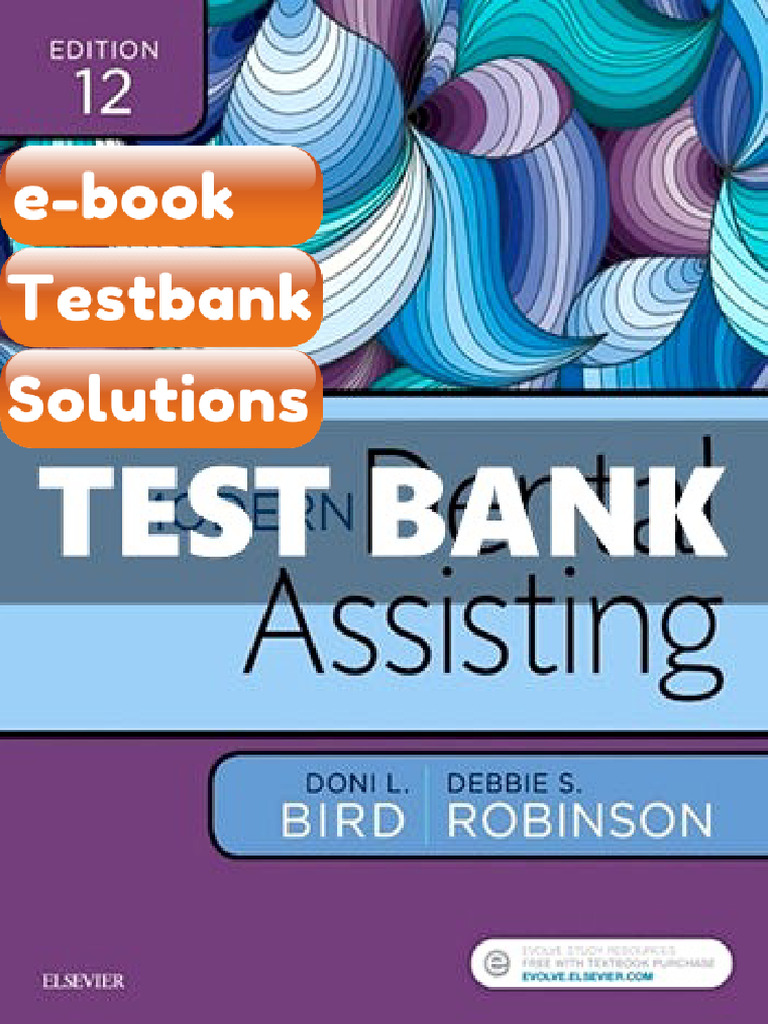 eBook & Testbank Modern Dental Assisting 12th Ed Bird | PDF ...