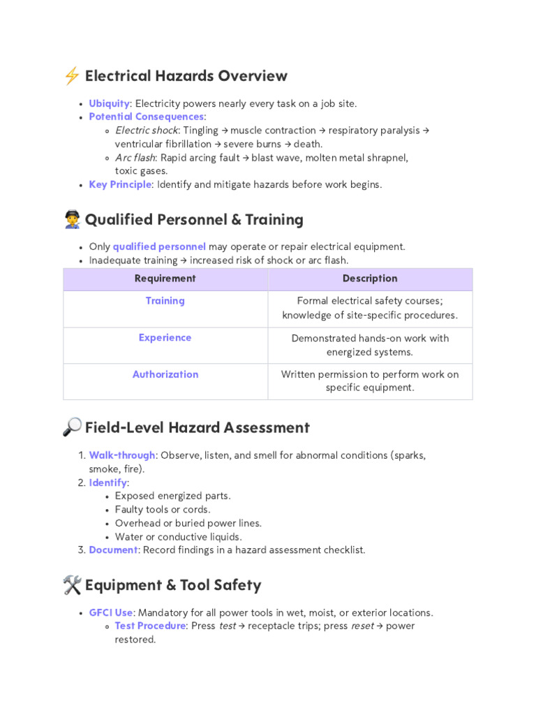 Electrical Safety Basic Training For Non-Electricians Schneider ...
