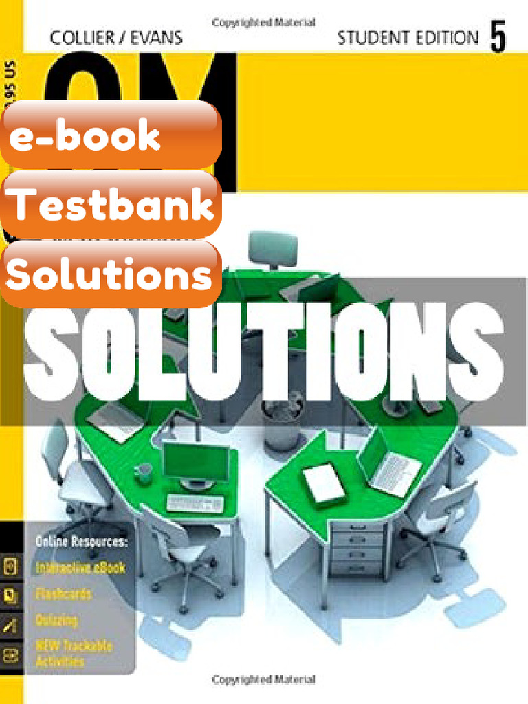 eBook & Testbank OM 5 5 Ed Collier | PDF | Subscription Business Model ...