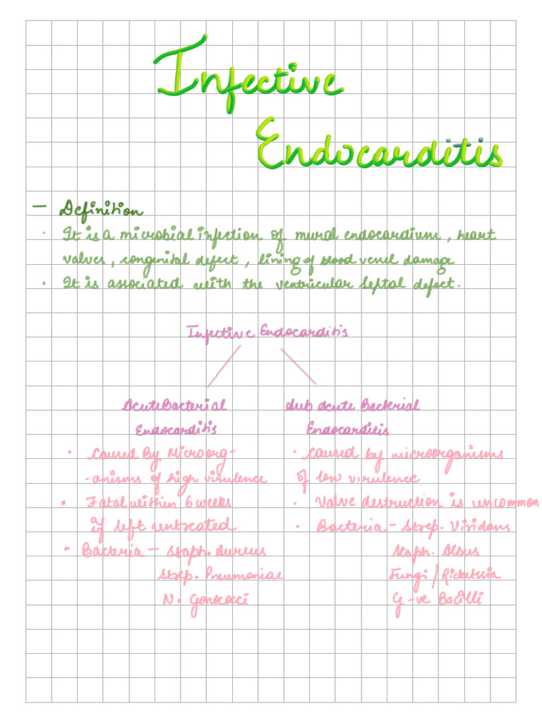 Infective Endocarditis | PDF