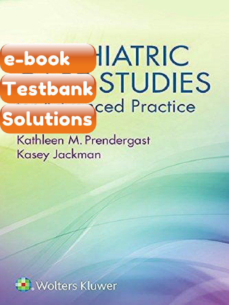 Testbank Psychiatric Case Studies for Advanced Practice Fast Download ...