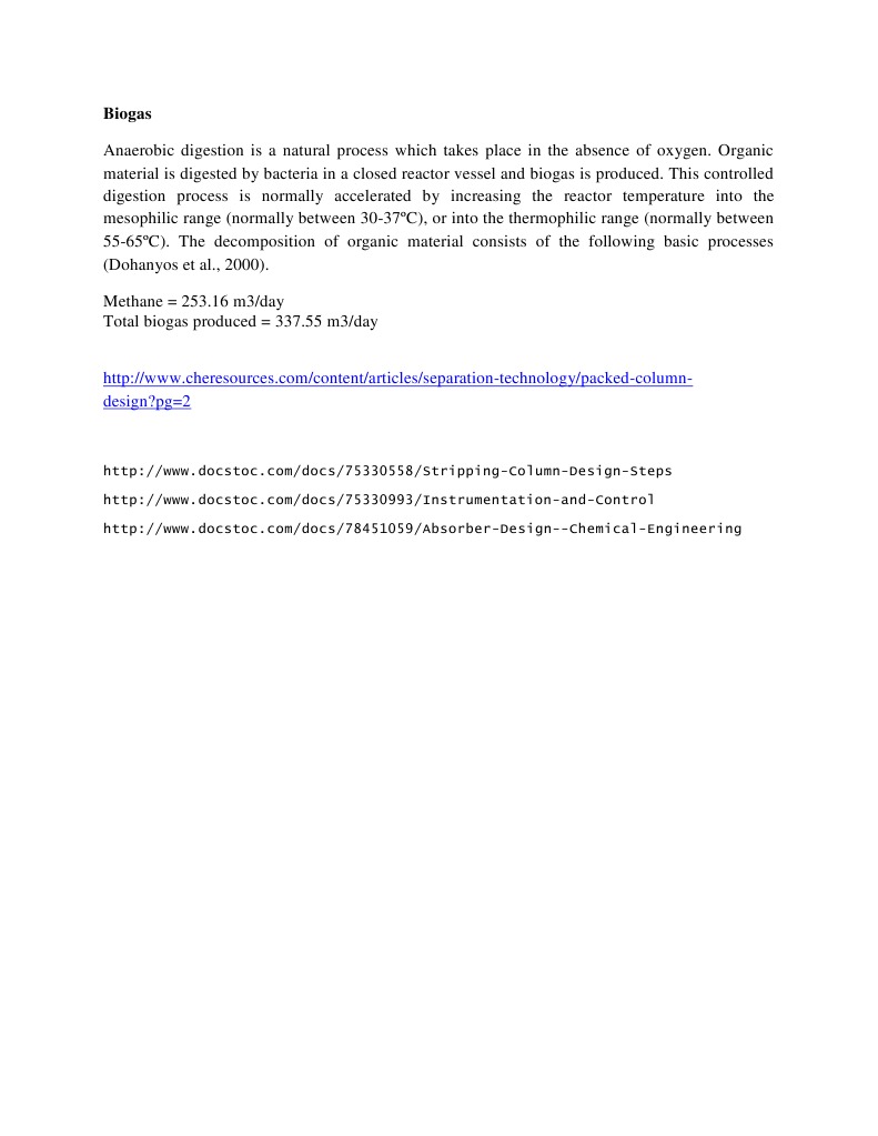 Biogas | PDF | Science & Mathematics