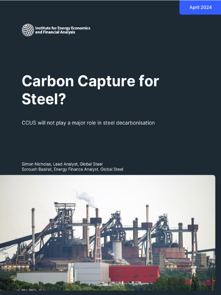 Carbon Capture | PDF | Carbon Capture And Storage | Steelmaking
