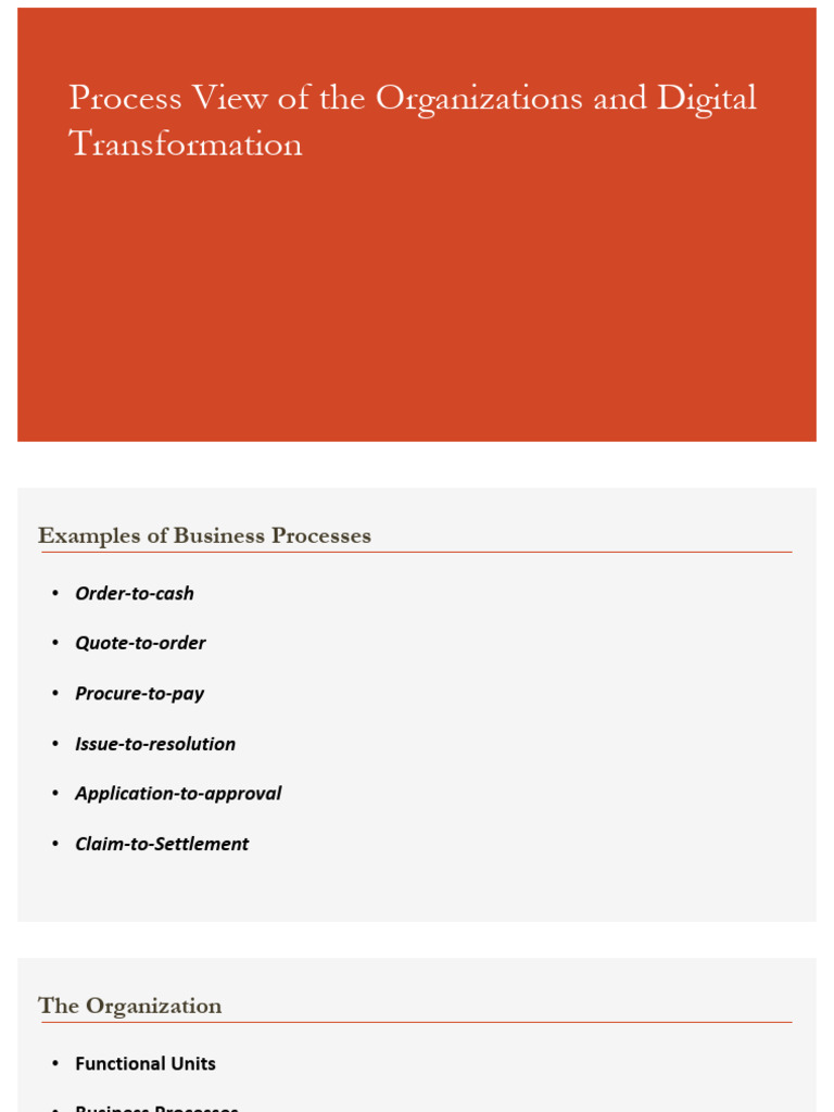 Session 8 - Process Automation | PDF | Business Process | Business ...
