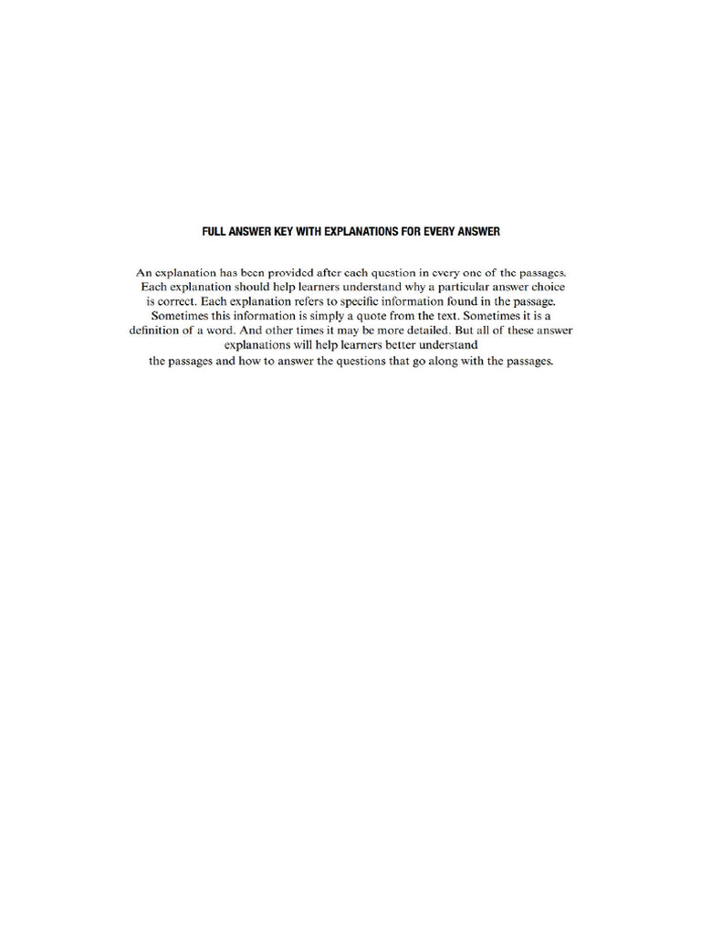 Answer Sheet | PDF
