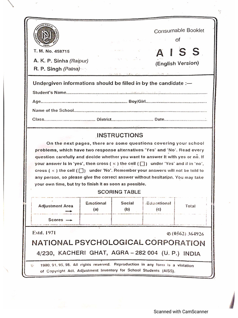 AISS Practical | PDF