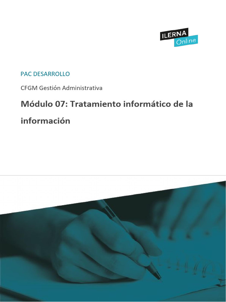 PAC_Desarrollo_GEAD_M07_UF3 | PDF | Archivo de computadora | Bibliografía