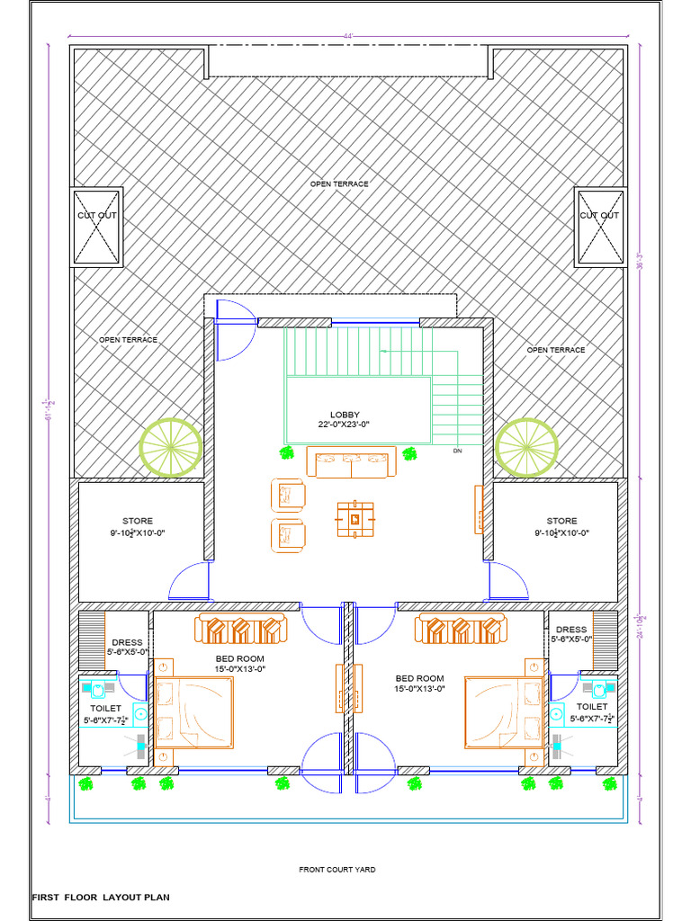 First Floor Layout Plan | PDF