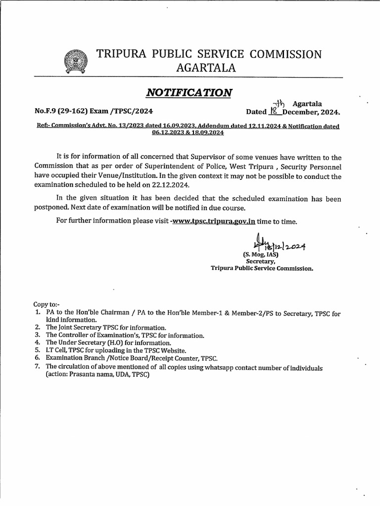Notification | PDF