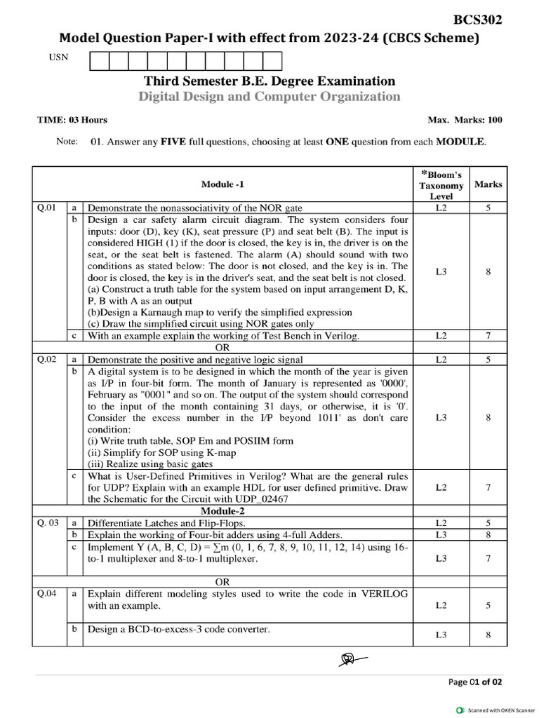 BCS302 | PDF