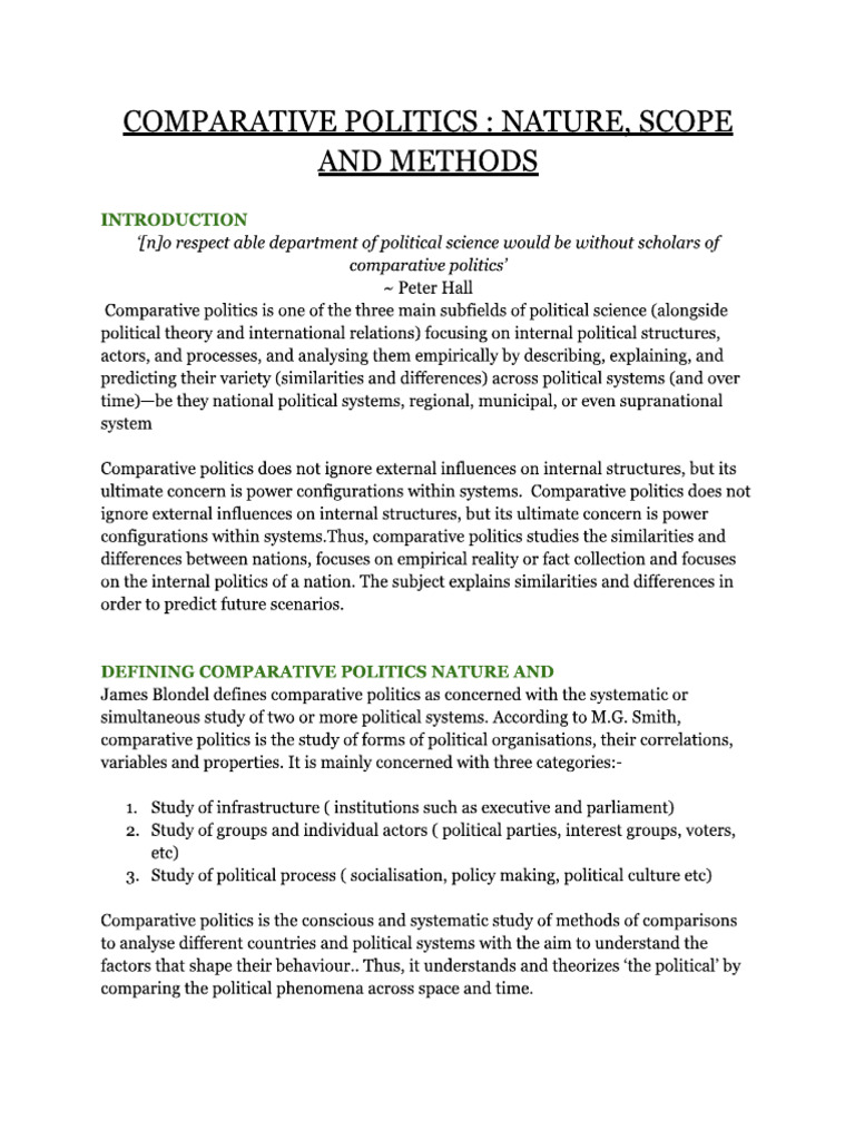 Cp-Nature, Scope and Methods | PDF