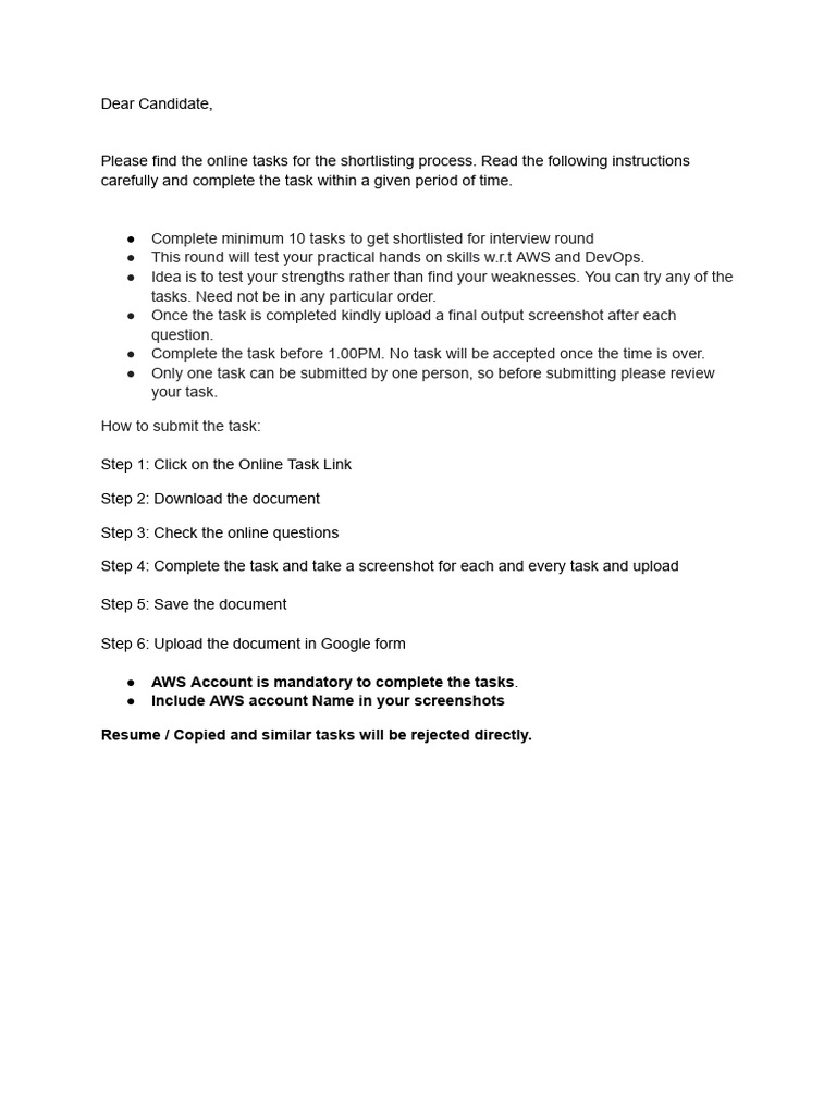 Cloud Task Submission Doc - 18thmarch 2023 | PDF | Software Development ...