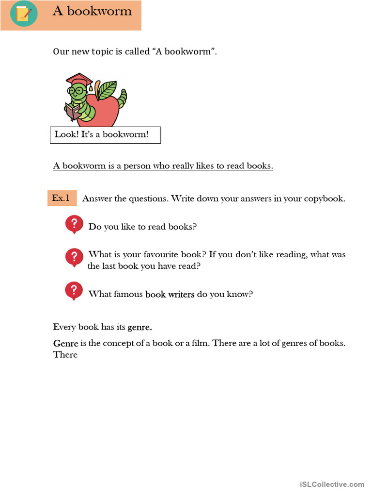 Bookworm 2 | PDF
