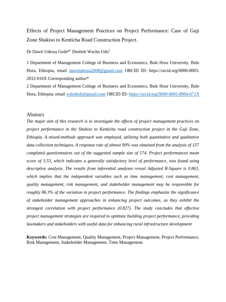 Manuscript On PM With Author Details | PDF | Coefficient Of ...