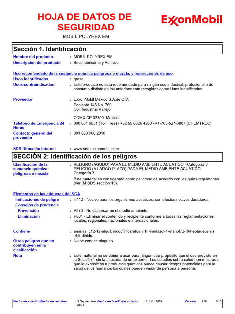 24-Mobil Polyrex EM Actualizada | PDF | Agua