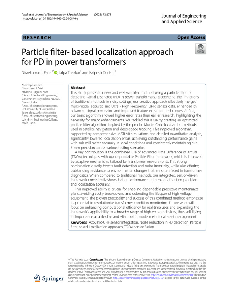 Particle Filter - Based Localization Approach | PDF | Electromagnetic ...