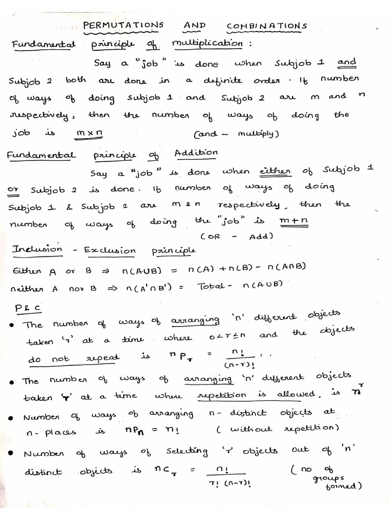 P&C - Shortnotes (1) | PDF
