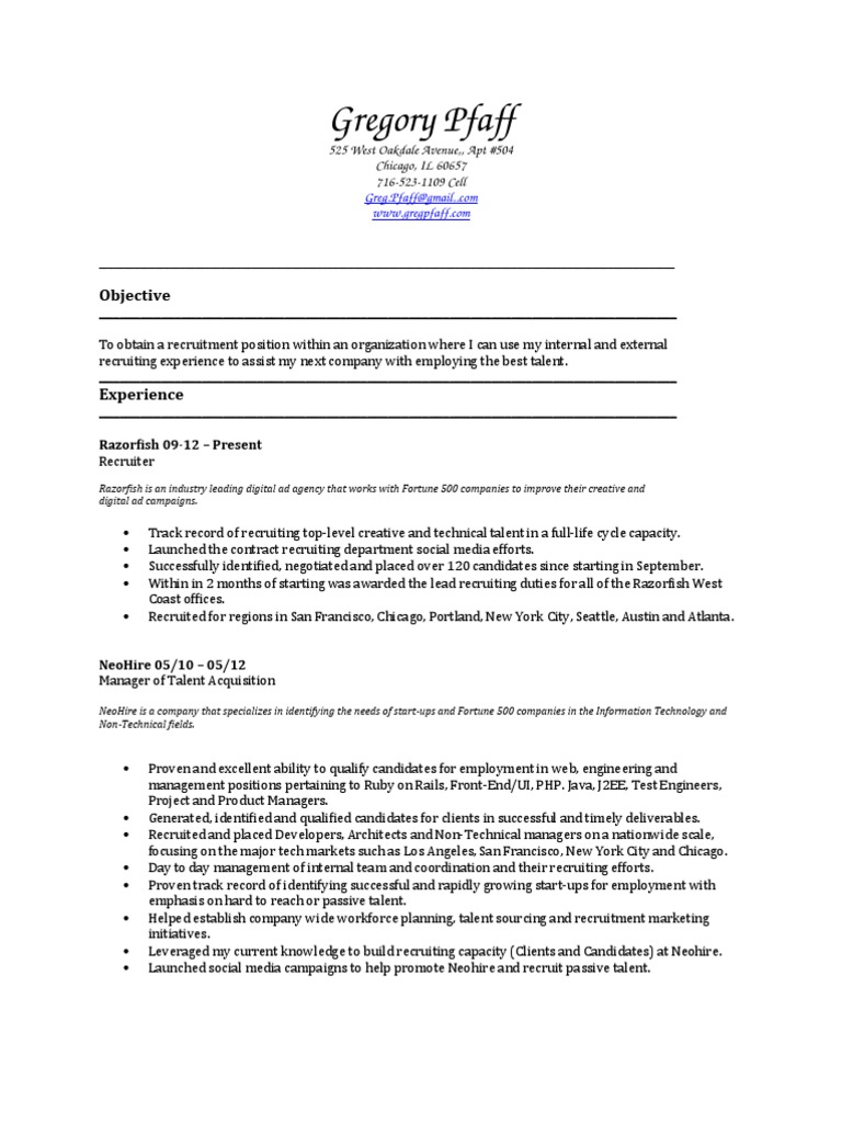 GP_RESUME 2 Recruitment Sales