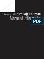 Manual Samsung Tab 7500