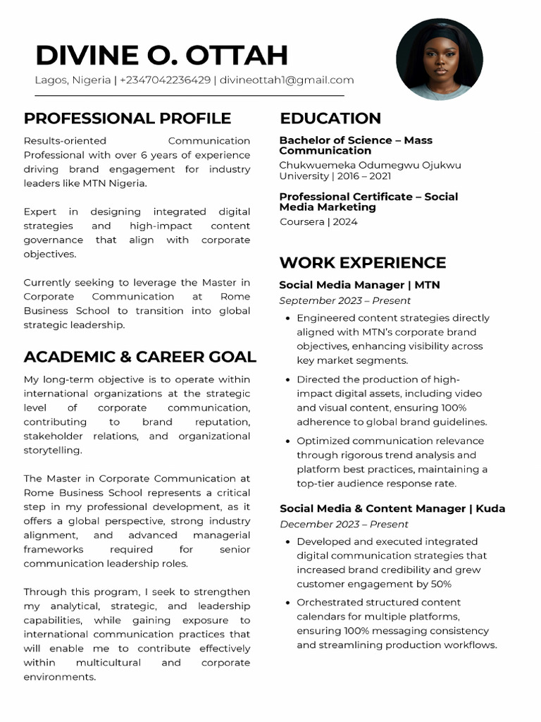 Career Profile | PDF