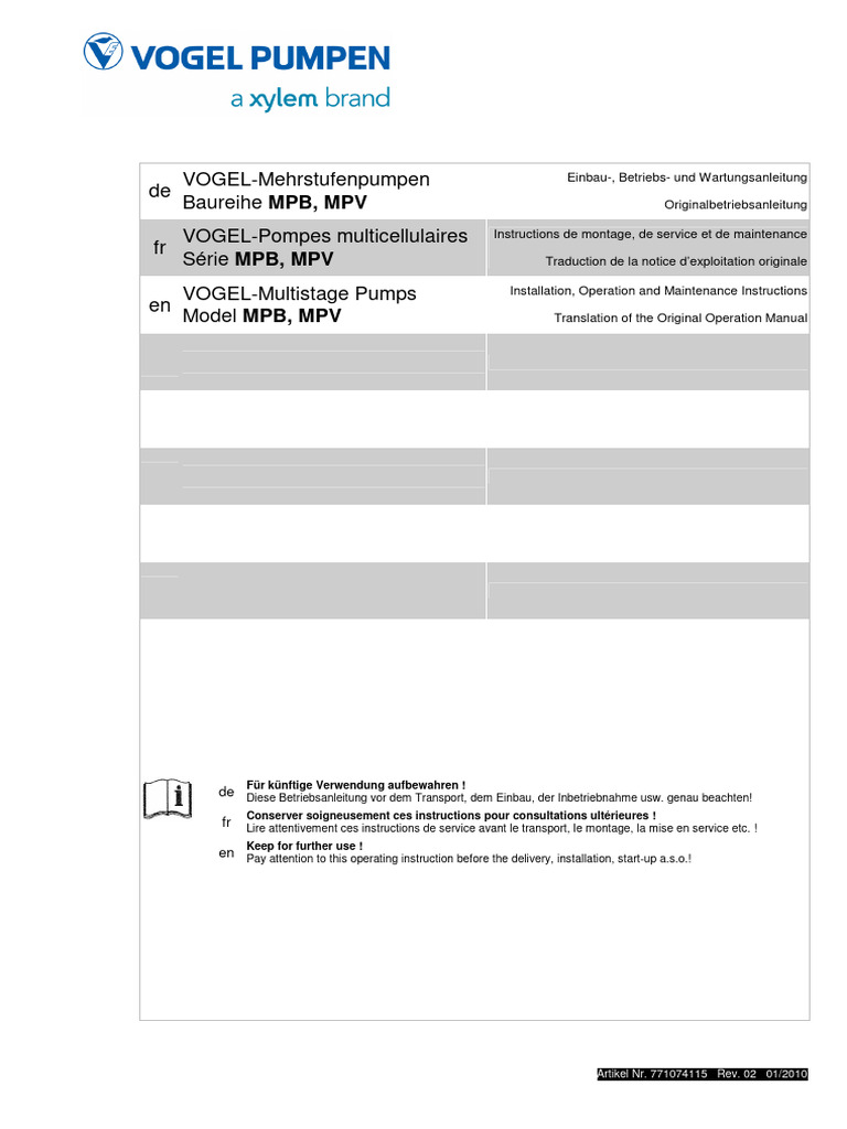 MPV Service Manual | PDF