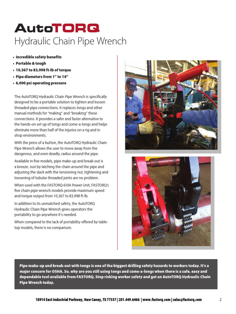 AutoTORQ 2020-1 | PDF | Pipe (Fluid Conveyance) | Machines