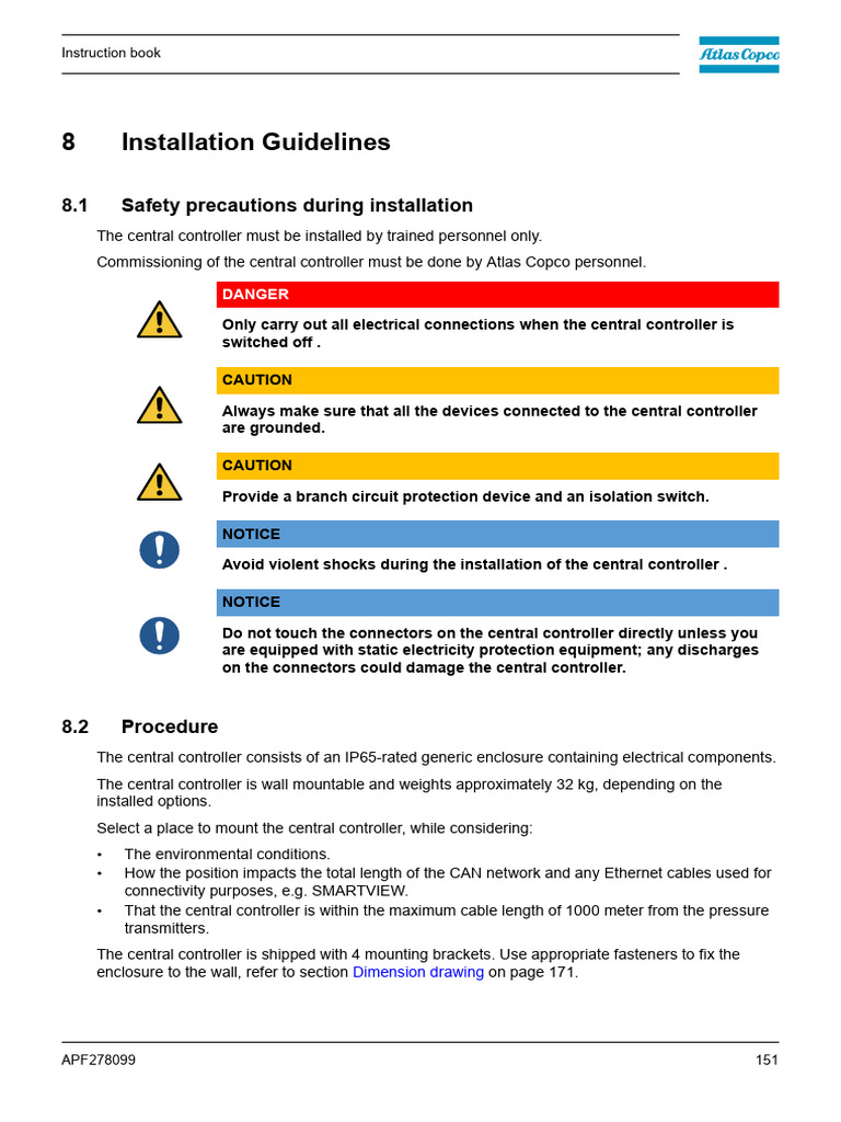 Control and Monitoring Installation | PDF | Electrical Connector ...
