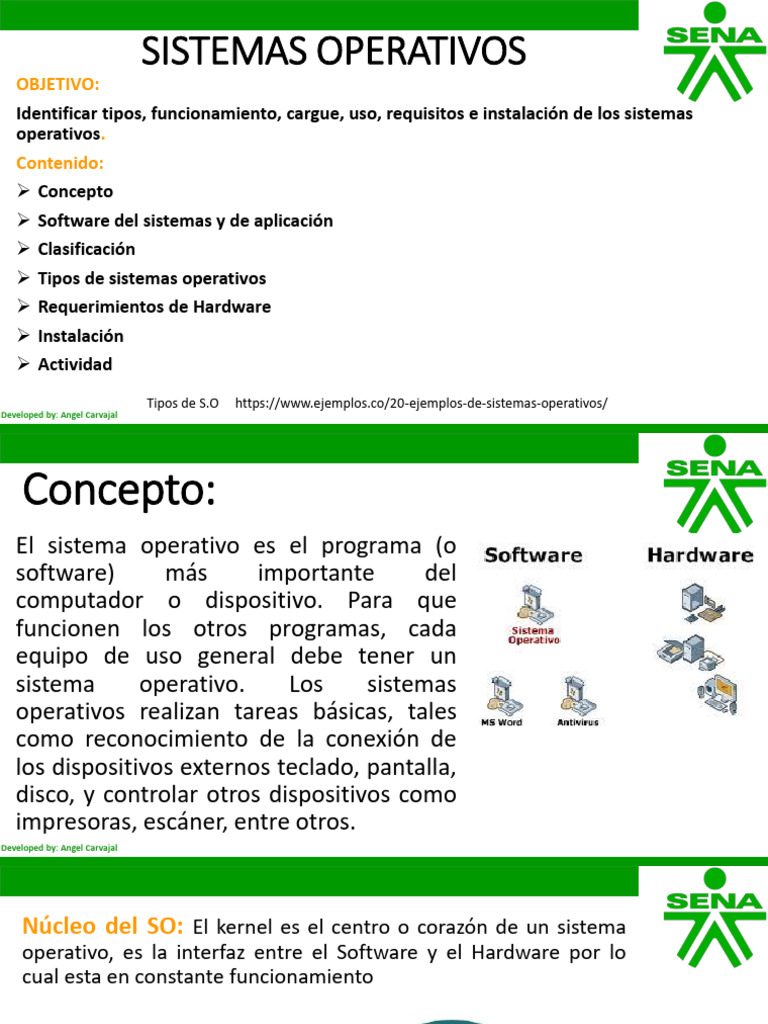Sistemas Operativos | PDF | Sistema operativo | Hardware de la computadora