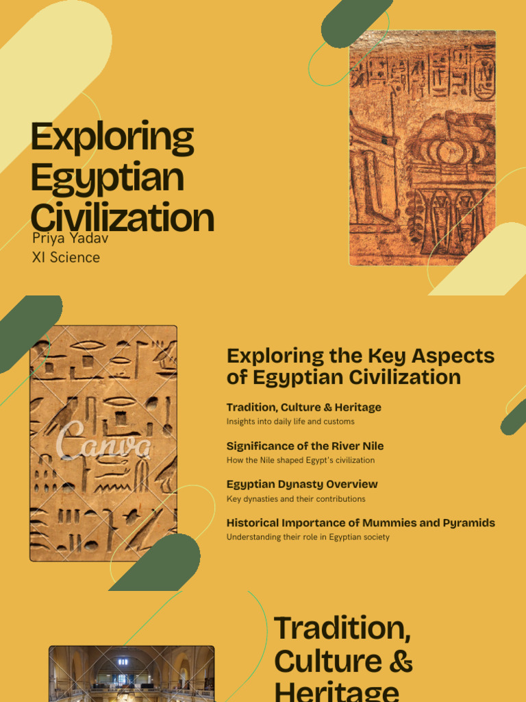 Presentation - Exploring Egyptian Civilization | PDF | Ancient Egypt ...