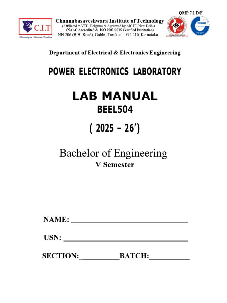 Pe Lab | PDF | Rectifier | Power Inverter