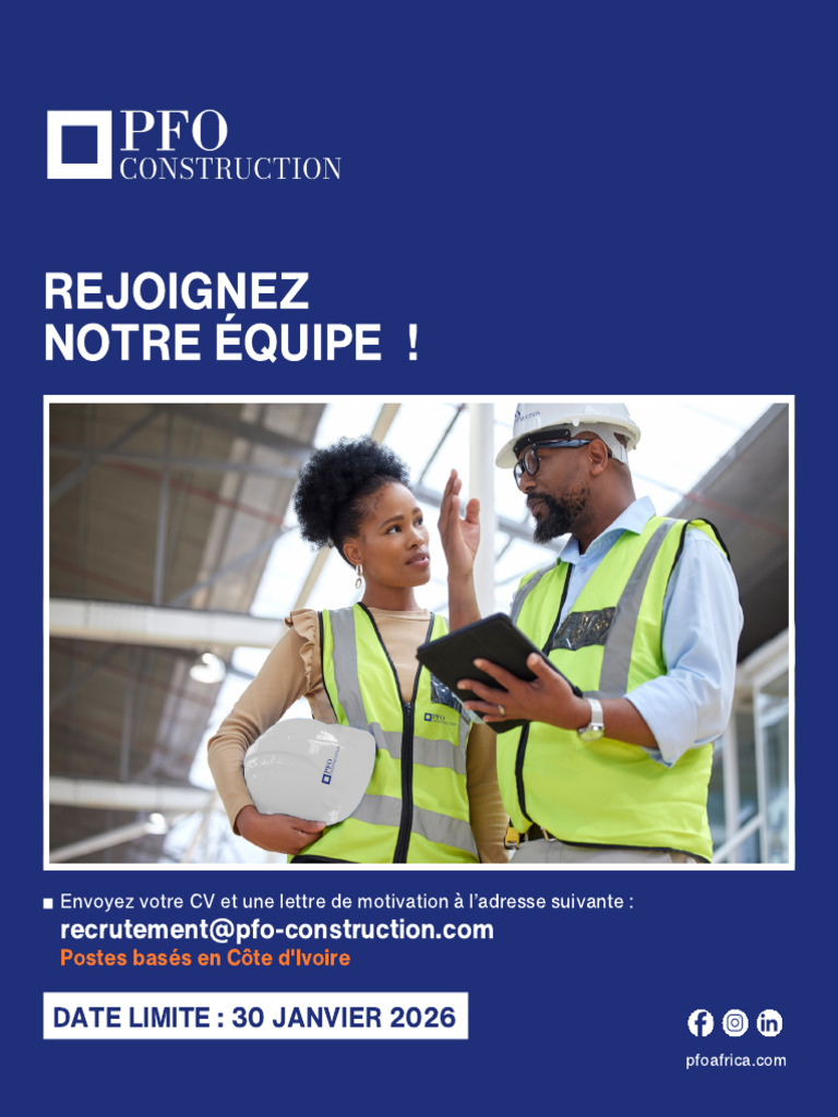 Recrutement - PFO Construction-3 | PDF