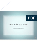 how to drape a sari audio